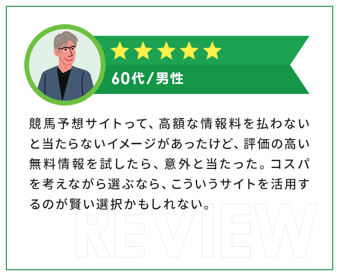 ★★★★★|60代・男性