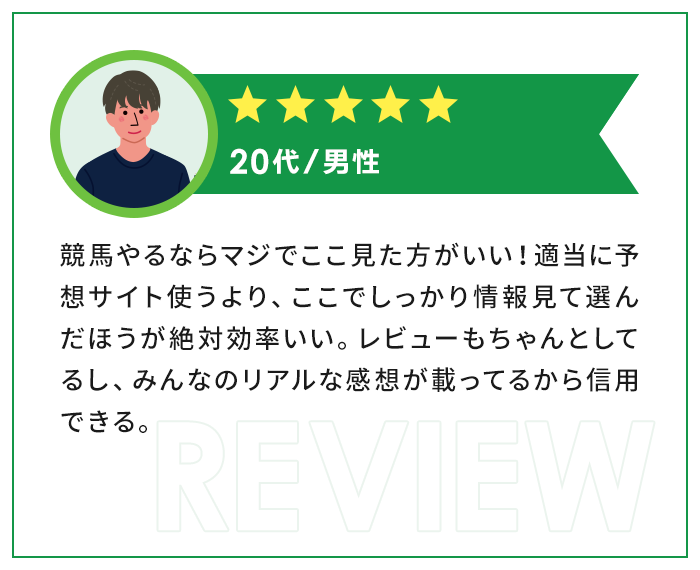 ★★★★★|20代・男性